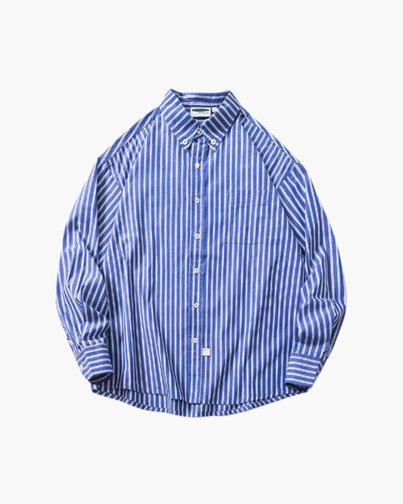 Camicia oversize a righe