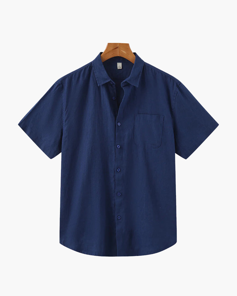 Cape Town - Camicia in Lino (Manica Corta)