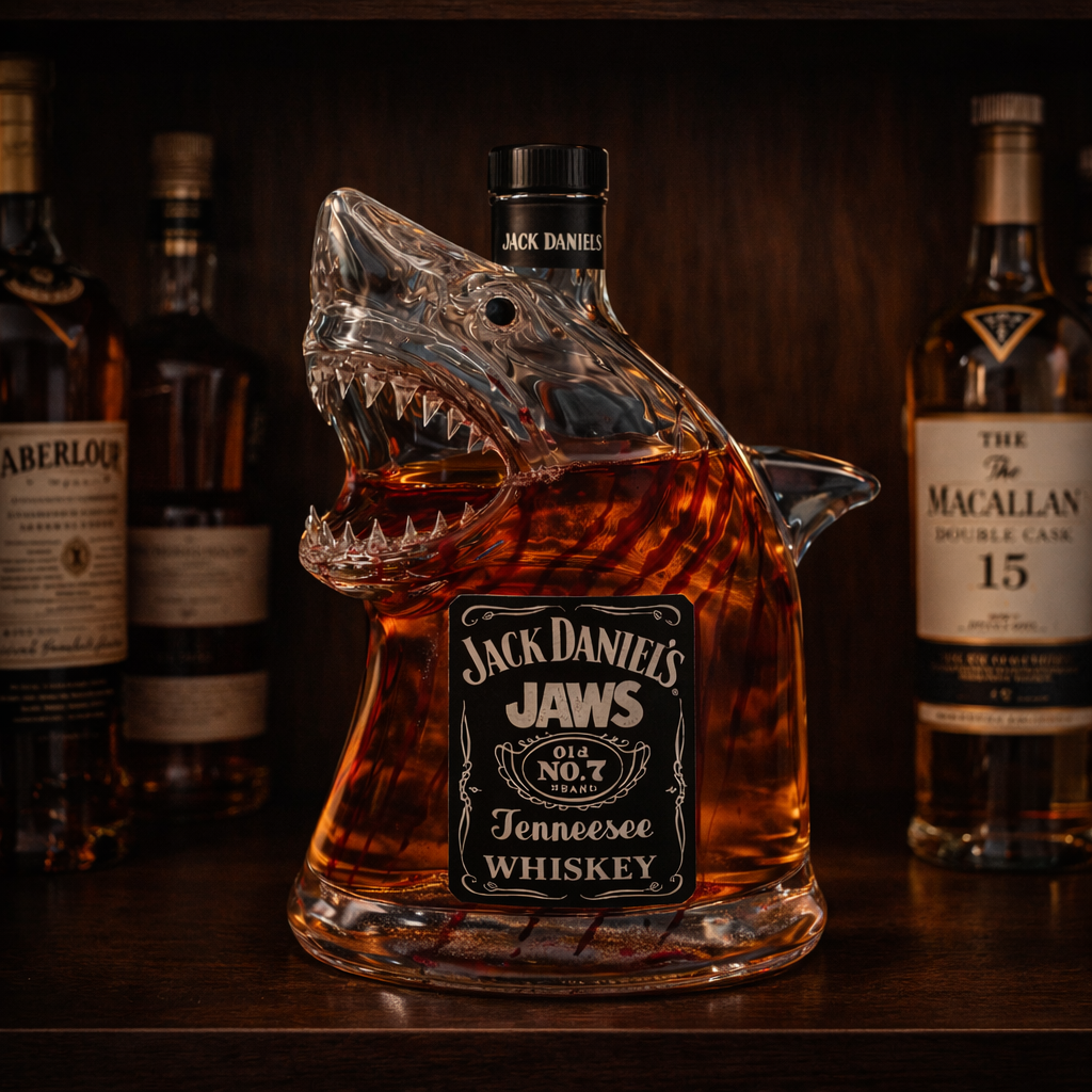 Decanter Whisky Shark - Bold Design