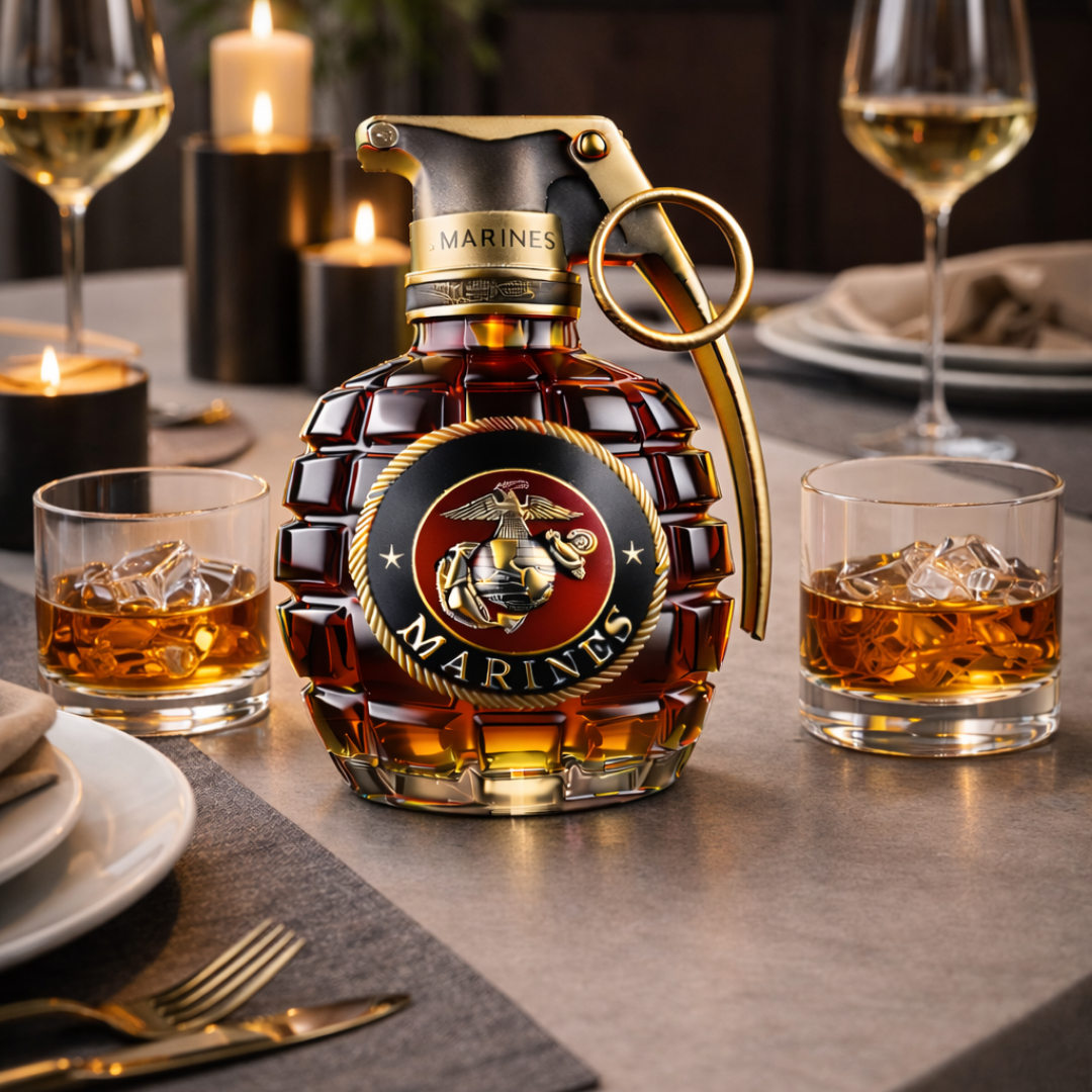 Bottiglia Whisky Granate - L'Eleganza della Melagrana