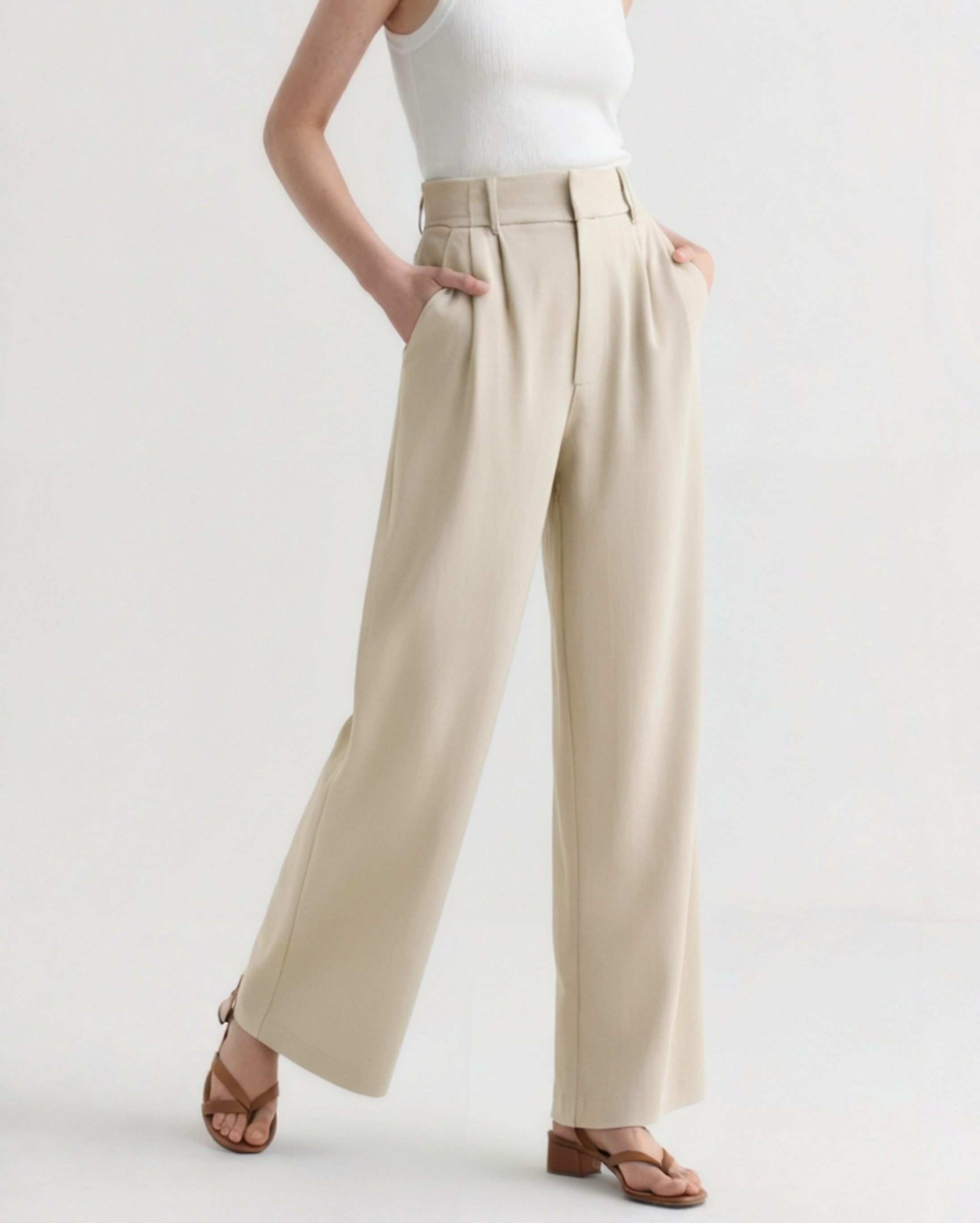 Pantaloni a gamba larga Serena
