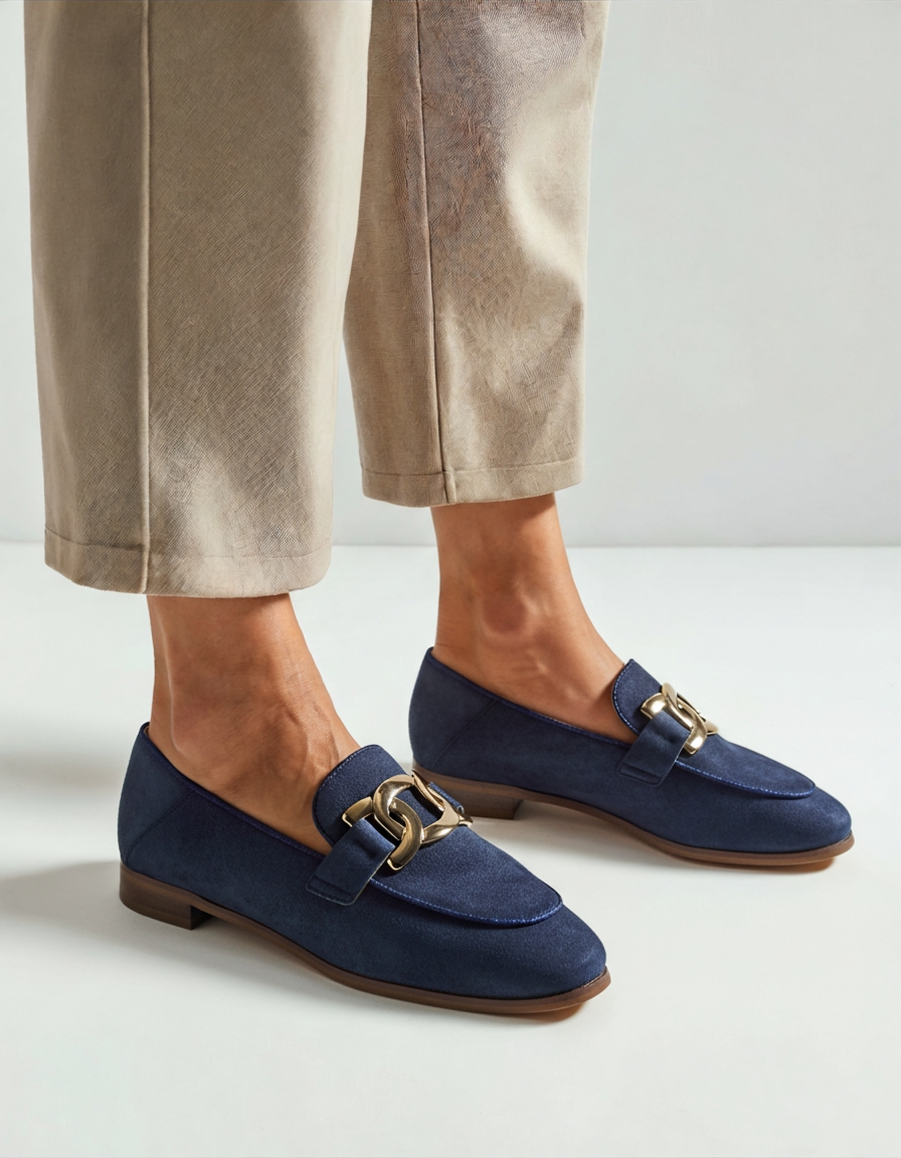 Mocassini Duchessa Scamosciati