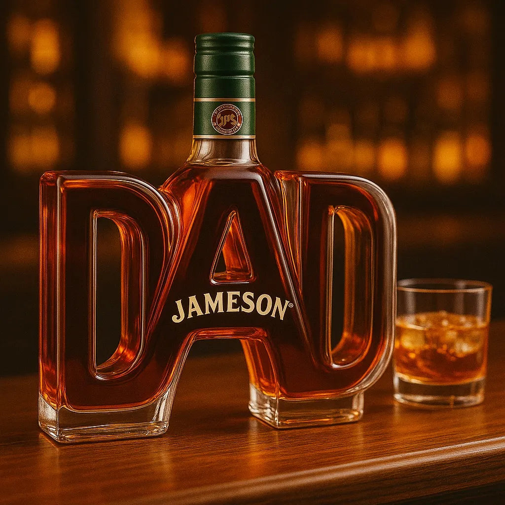 Jack Daniel's Whiskey Flask - Dad Edition