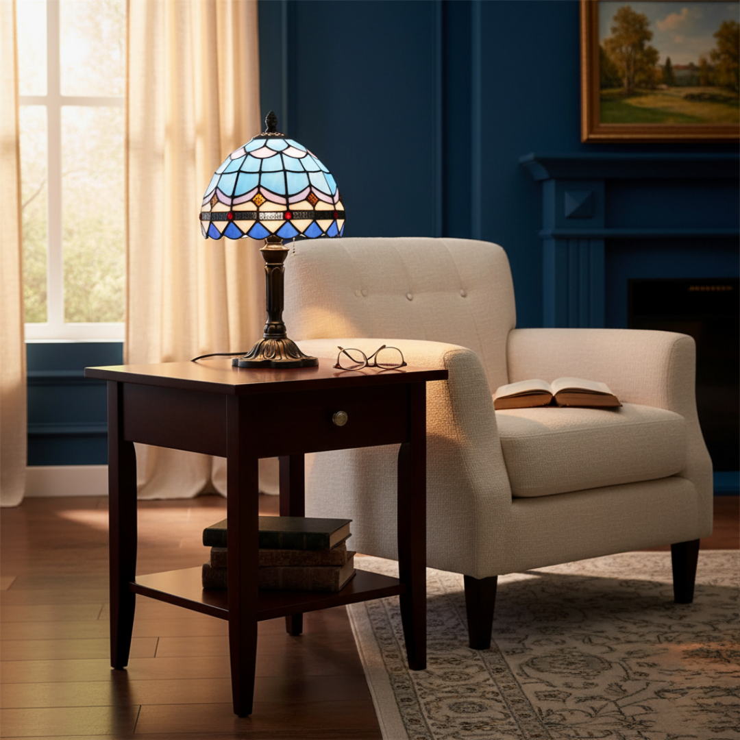 Retro Gold Baroque LED Lamp