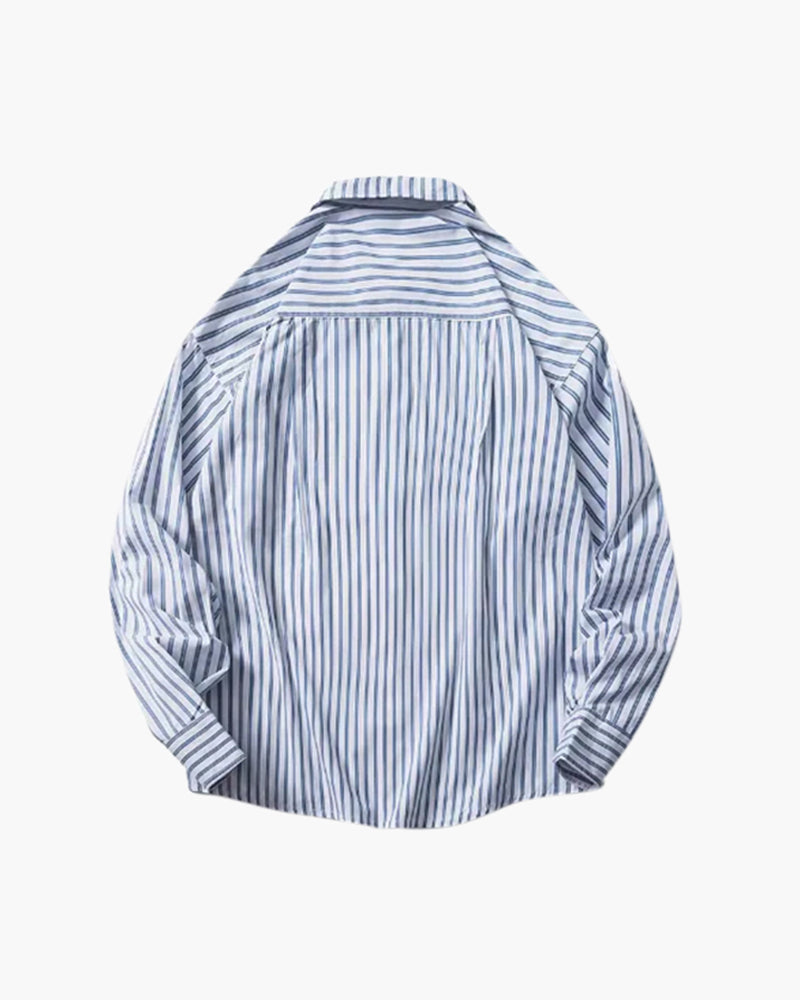 Camicia oversize a righe