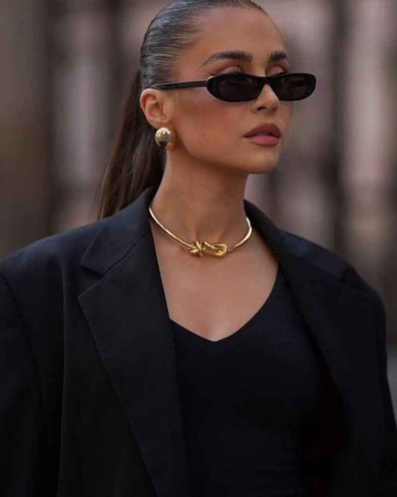 Occhiali da sole ovali Sylvie
