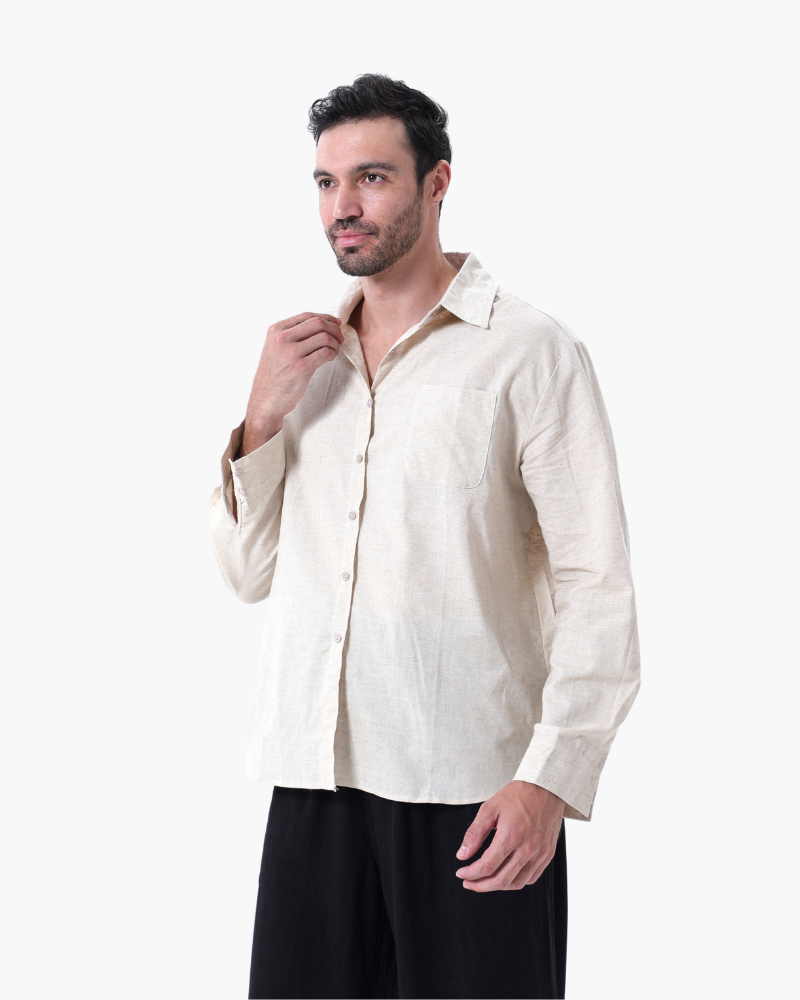 Completo lino Old Money (Manica lunga)