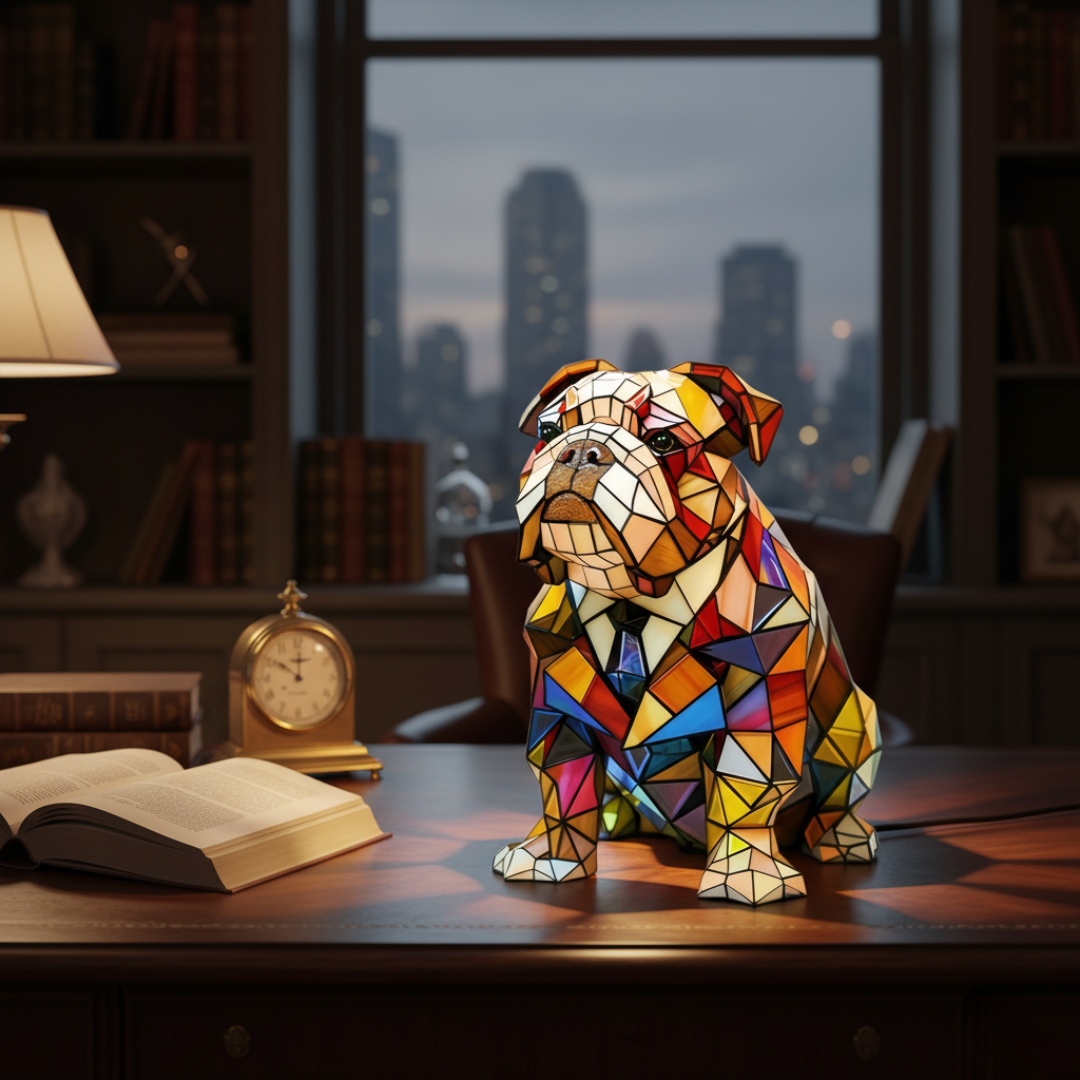 Elowen, la Dolce Bulldog di Luce Eterna